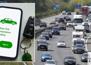 Young drivers hit with £2,500 insurance bills despite price drop impacting millions
