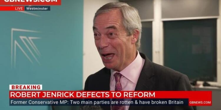 Nigel Farage says the 'phone is buzzing' as he hints at further defections to Reform UK