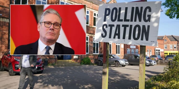Labour would face electoral wipeout in cancelled local elections as Keir Starmer's party would lose HALF of seats up for grabs
