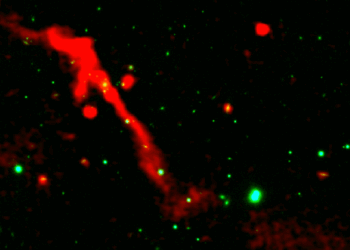 Astronomers discover supermassive black hole awakening after 100 million years and erupting like 'cosmic volcano'