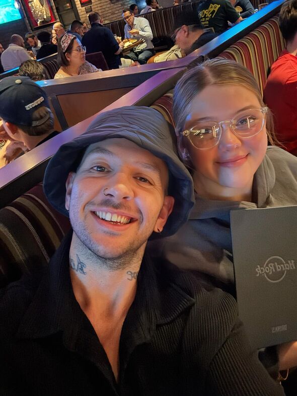 Dean with his daughter Mya Hyndman