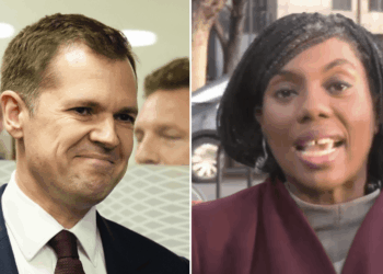 'Where he belongs!' Kemi Badenoch slams Robert Jenrick for 'rewriting history' amid Tory-Reform war