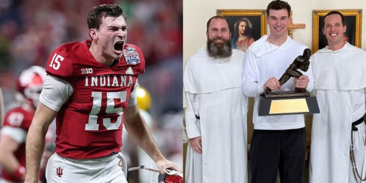 Behind The Bond Between A Heisman-Winning Quarterback And His Catholic Priest