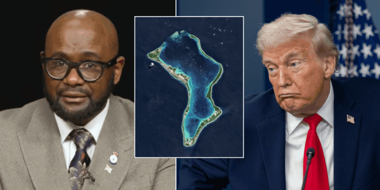 Chagossian leader in exile calls for island to be renamed after US President