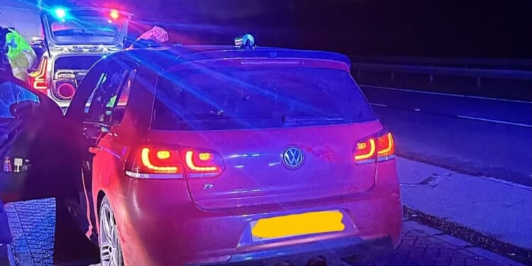 Police seize VW after 'lengthy' 145mph chase as driver 'filmed the pursuit'