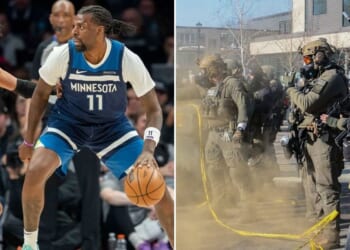 Minnesota Timberwolves NBA match suspended after fatal shooting by federal agent