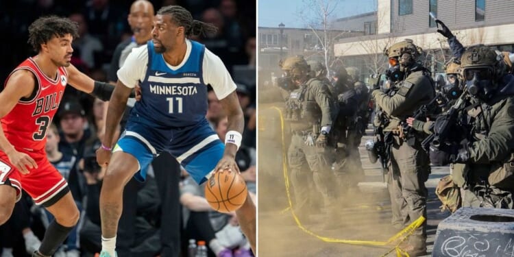 Minnesota Timberwolves NBA match suspended after fatal shooting by federal agent