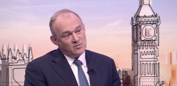 Sir Ed claimed Britain hadn't played a part in getting Trump to backdown over Greenland