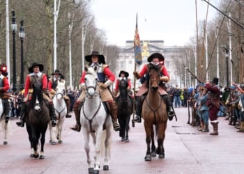 Incredible recreation of King Charles I 'execution' in pictures | Royal | News