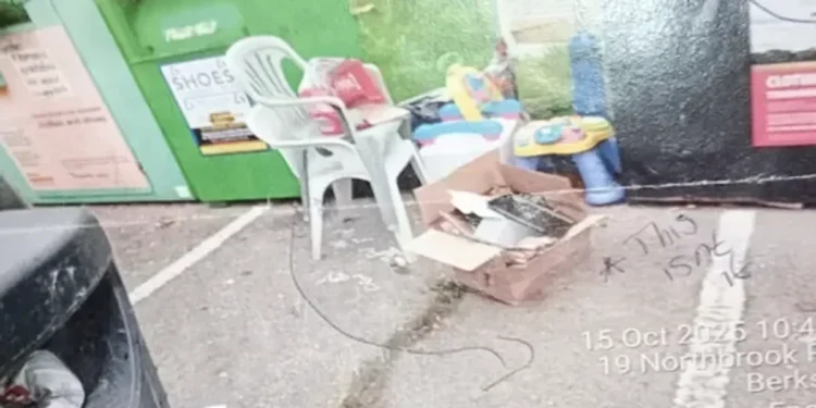 Reading news: Gran slapped with £600 fine after placing cardboard box next to overflowing recycling bin