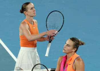 Aryna Sabalenka has frosty moment with Ukrainian opponent after reaching Australian Open final