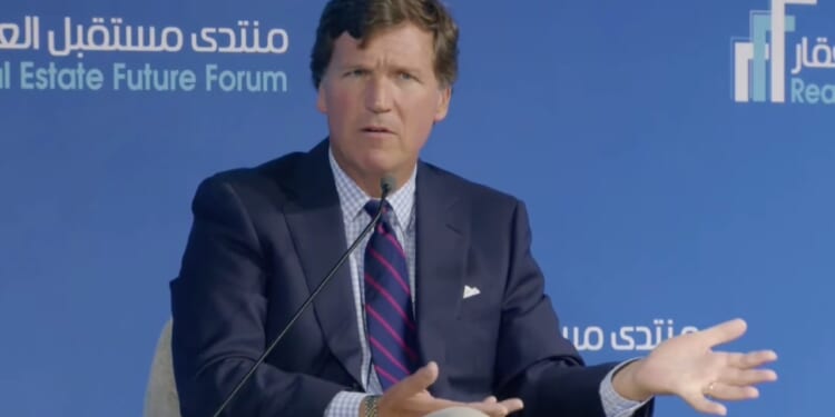 Tucker Carlson prompts pushback for praising Saudi Arabia