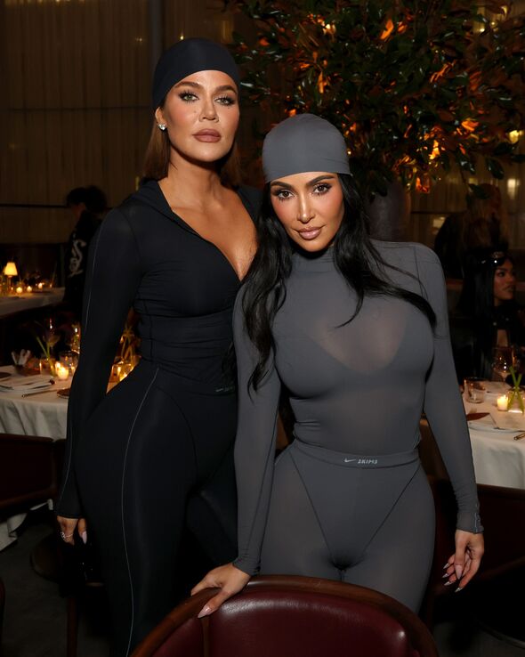 Kim and Khloe Kardashian