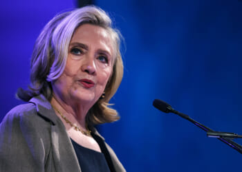 Hillary Clinton likens Trump to Nero, attacks Douglas Wilson