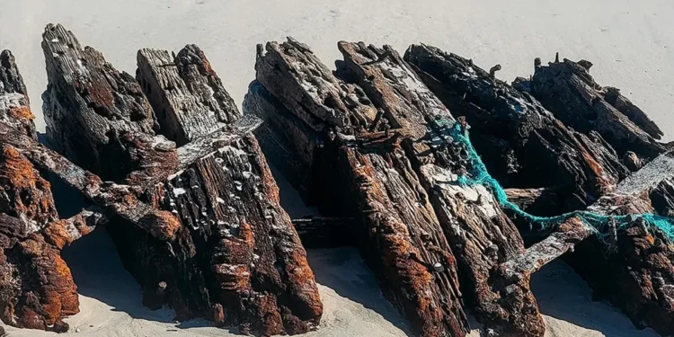 Shipwreck from Victorian-era resurfaces in New Jersey as Americans issued warning about approaching vessel