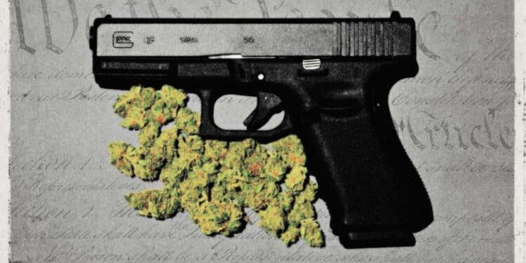 19 states that legalized marijuana use say it should disqualify people from owning guns
