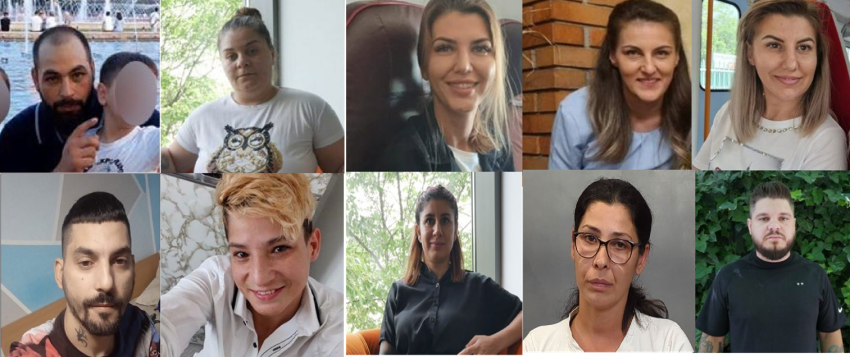 These are the 10 new Romanians who recently filed federal lawsuits alleging they were repeatedly sexually abused and trafficked as children by former Harvest Christian Fellowship pastor Paul Havsgaard while living at a church-run children's home in Romania. They are (clockwise from top left): Marian-Liviu Mihaila, 38; Alexandra-Elena Langa, 28; Ioana Cosmina Pirvu, 32; Gheorghita-Bogdana Tici, 36; Maria Ghenciulescu, 37; Denis-Vasile Otcuparu, 32; Emilia-Mariana Tudosie, 38; Roxana-Maria Turuianu, 39; Cristina-Bianca Popescu, 33; and Alexandru Ionita, 39. 