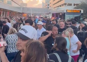 Airport evacuated as thousands flee after security threat | US | News