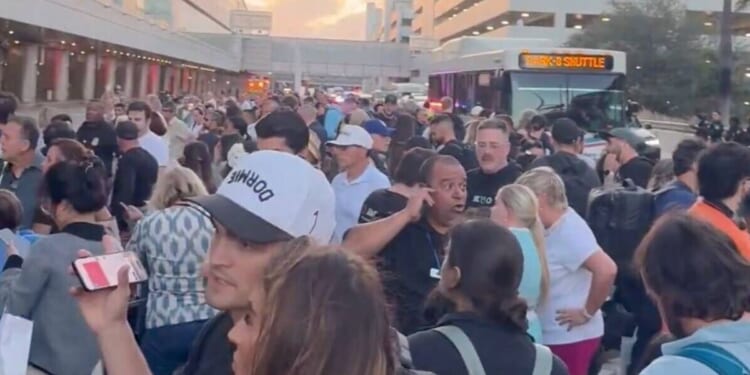 Airport evacuated as thousands flee after security threat | US | News