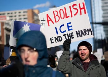 Armed Protester Killed, Dems Threaten Shutdown, & Trump Sends Warships To Middle East