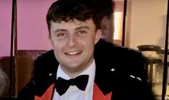 Captain Muldowney smiles in tuxedo Captain Muldowney smiles in tuxedo