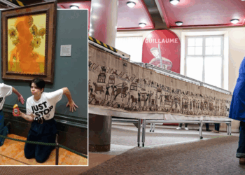 Bayeux Tapestry 'to be brought to Britain in dead of night' to evade threat of protest paint