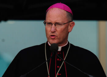 Bishop Conley says abortion remains 'greatest issue of the day' at Prayer Vigil for Life