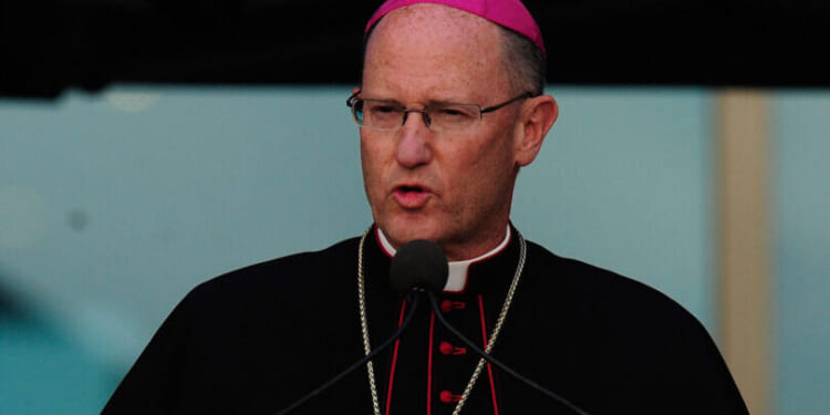 Bishop Conley says abortion remains 'greatest issue of the day' at Prayer Vigil for Life