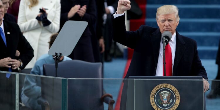 Celebrating Trump's First Year