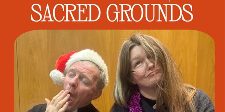 Clergy popping into Soho are offered a hot drink in post-Christmas slump