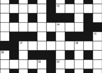 Crossword No. 1753