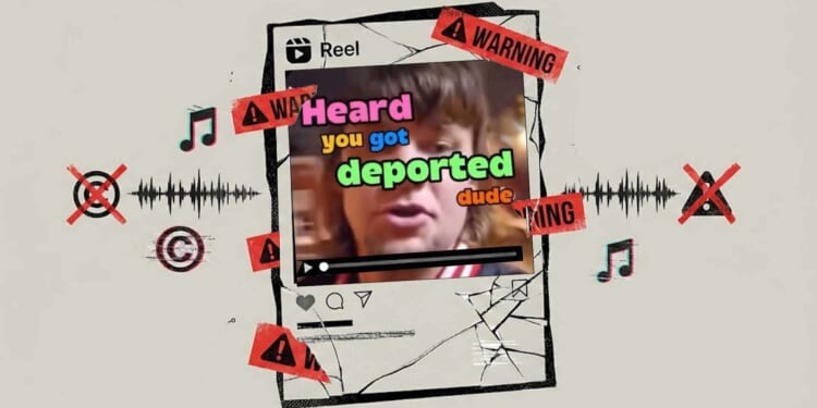 DHS is getting copyright strikes for music in its deportation videos