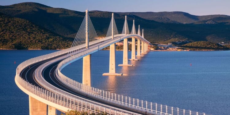 Europe’s incredible £350m bridge built to bypass major country and boost EU travel | World | News