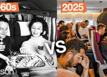 Flying is better today—even if old air travel photos look more luxurious