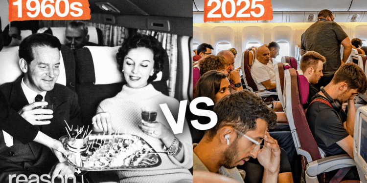 Flying is better today—even if old air travel photos look more luxurious