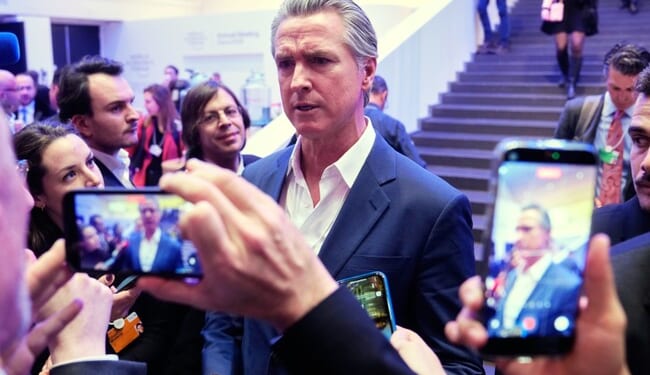 Fresh Humiliation for Gavin Newsom As He’s Barred From USA House Pavilion in Davos – RedState
