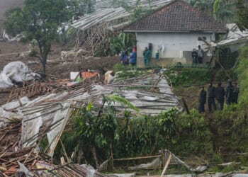 Indonesia landslide kills eight with more than 80 missing in horror disaster | World | News