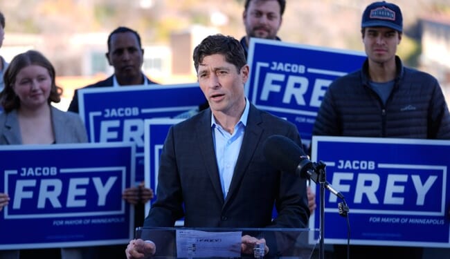 Jacob Frey Stages Cringe Pandering Stunt, the One Thing Missing Was a Jill Biden Breakfast Taco (Updated) – RedState