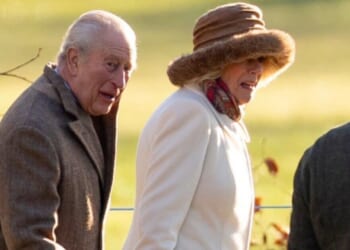 King Charles and Camilla wrap up warm for church in Sandringham after Christmas | Royal | News
