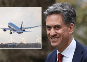 Labour’s net zero ministers accused of hypocrisy after globe-trotting six times