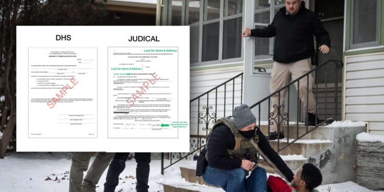 Leaked ICE memo claims agents can enter homes without judicial warrants