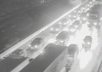 M1 chaos as major motorway shuts after lorry bursts into flames | UK | News