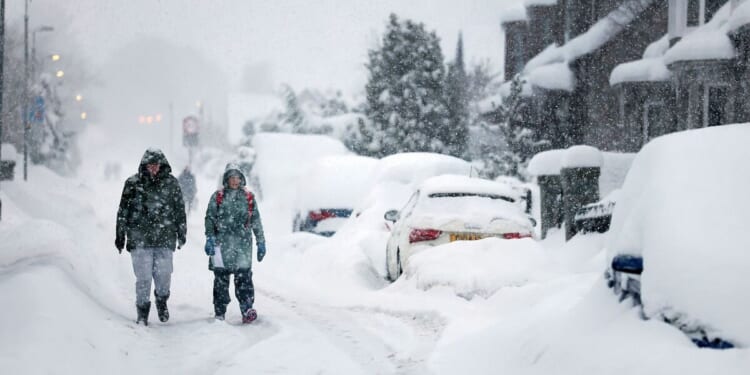 Met Office names UK areas where snow is forecast to fall in February | Weather | News