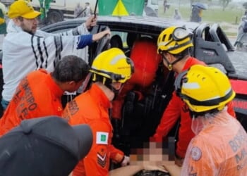More than 30 people injured after being struck by lightning during protest | World | News