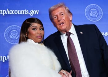 Nicki Minaj Says She’s The President’s ‘Number One Fan’ At Trump Accounts Summit