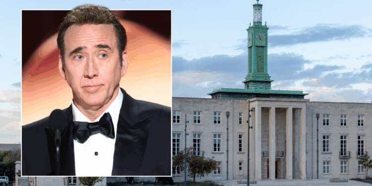 Nicolas Cage barred from filming WWII movie over fears Nazi flags would fly from town hall