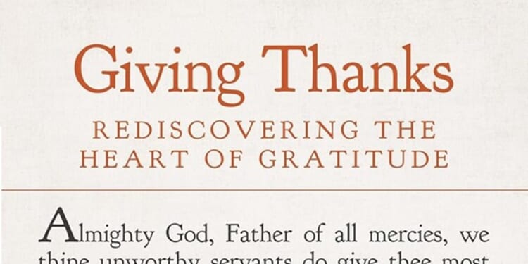 Rediscovering the heart of gratitude by Philip Plyming