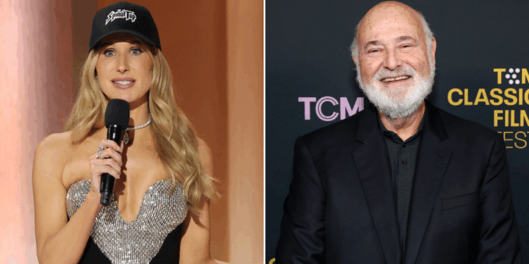 Rob Reiner tribute leaves Golden Globes viewers 'crying hard' as Nikki Glaser praised for 'classy' message to late film director