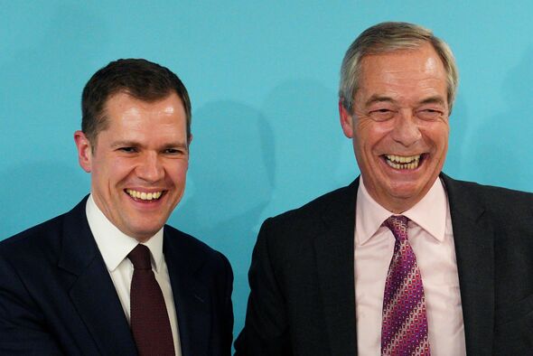 Reform UK Leader Nigel Farage Holds A Press Conference In London