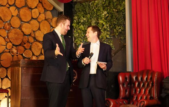 Speaking with Jenrick in Manchester